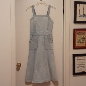 Vintage style denim dress